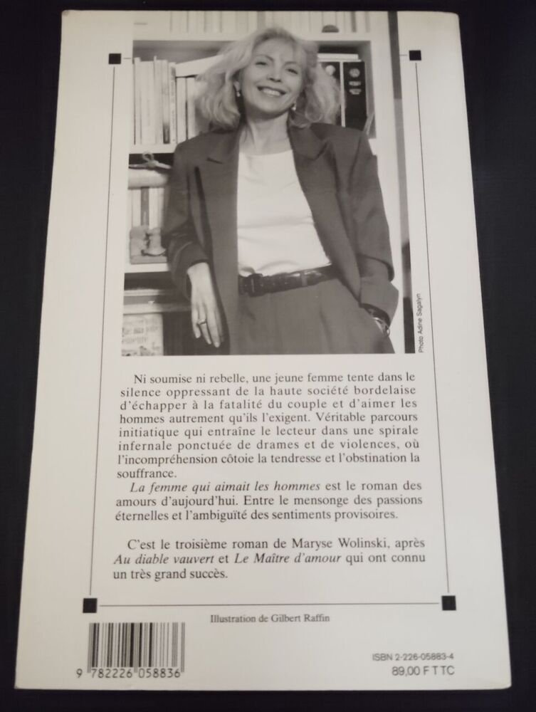 Image 1 du livre La femme qui aimait les hommes vendu par Démons & Merveilles