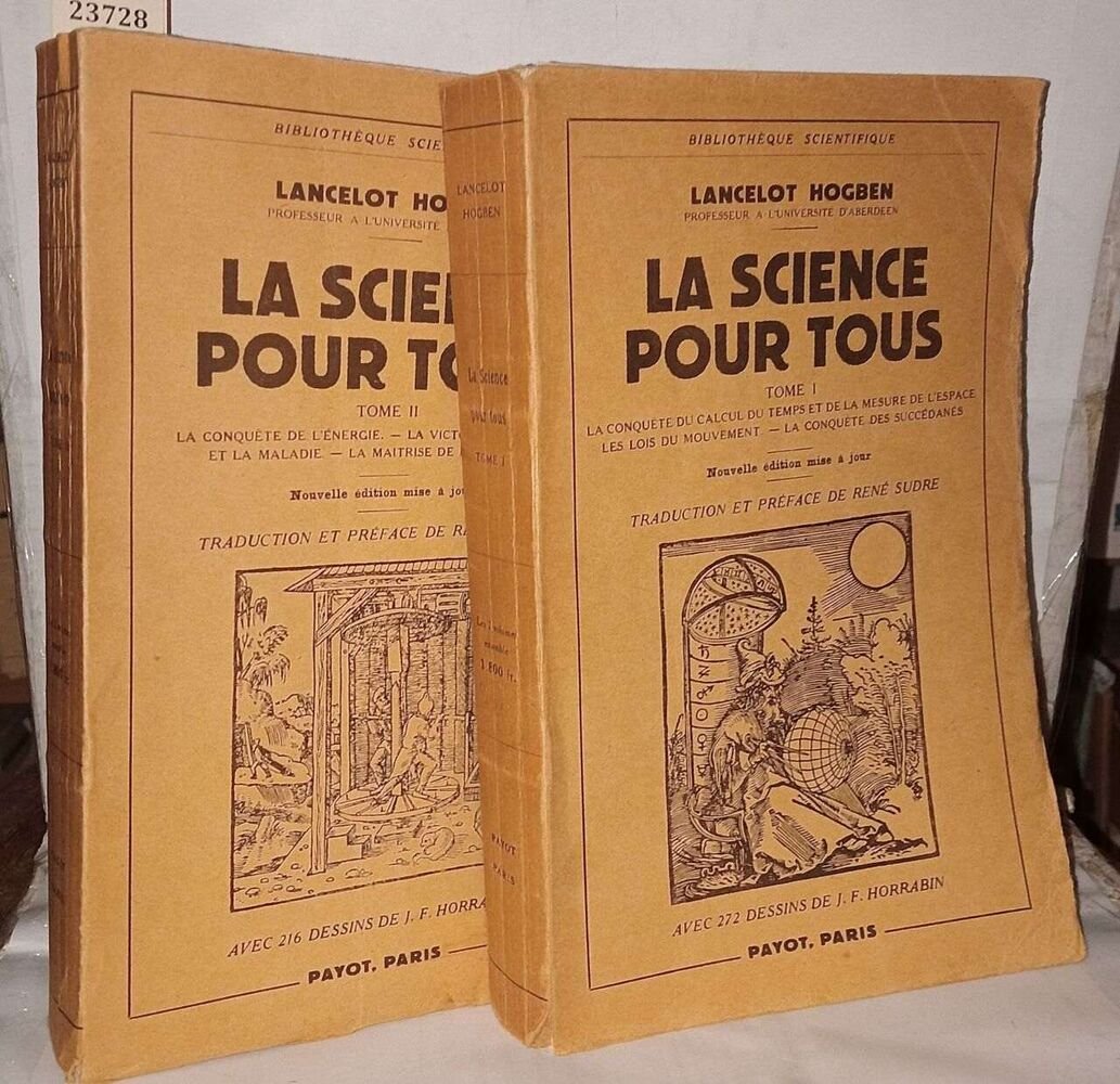 Image 1 du livre La science pour tous ( 2 tomes) vendu par crealivres