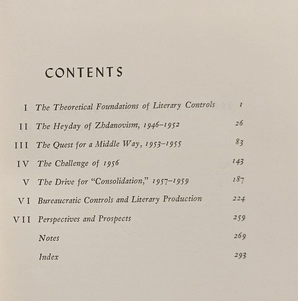 Image 1 du livre Political control of literature in the USSR 1946-1959 vendu par crealivres