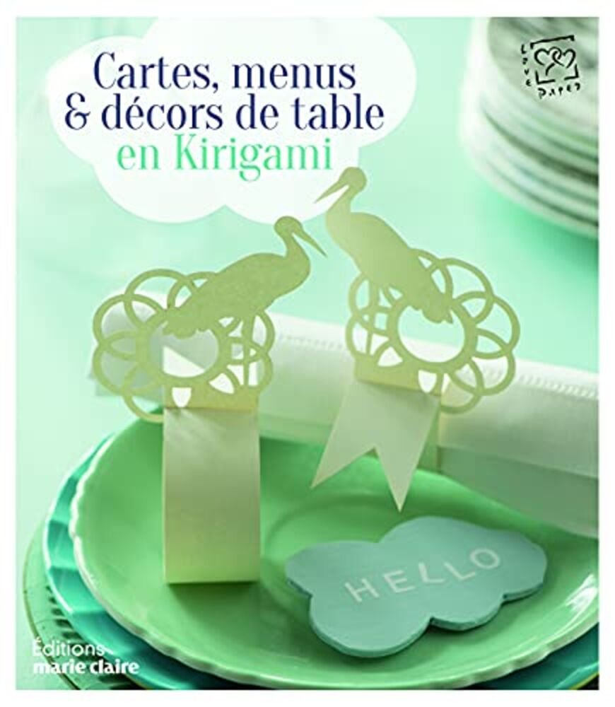 Image 1 du livre Cartes, menus et décors de table en kirigami vendu par Démons & Merveilles