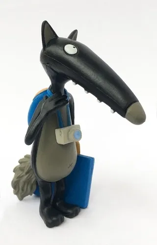 Figurine du Loup en vacances, Orianne Lallemand