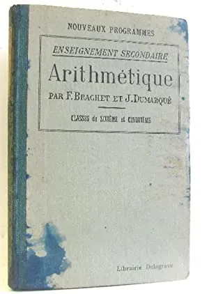 Arithmétique - 1937 - Brachet Et Dumarque