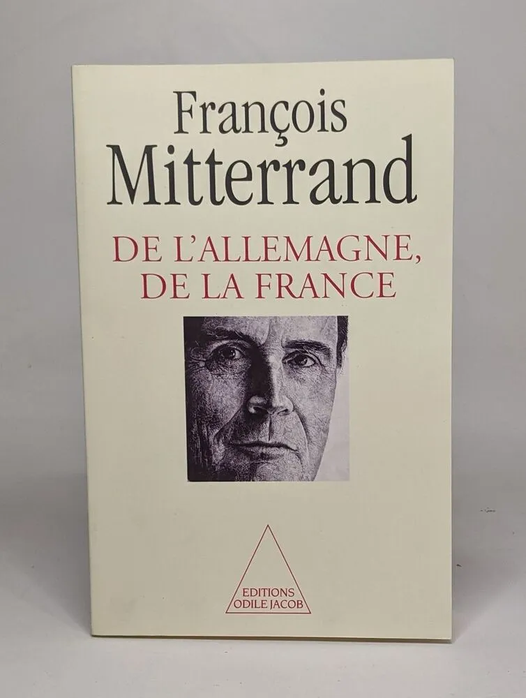 Lot de deux ouvrages de François Mitterand Mémoires interrompus / De l Allemagne de la France - 1996 - François Mitterrand