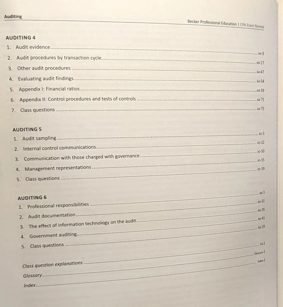 Auditing 2012 edition CPA EXAM review - 2012 - Collectif