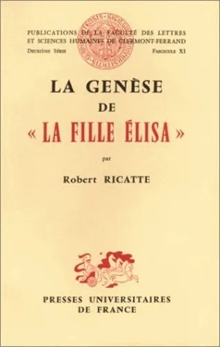 La genèse de La fille Elisa. D