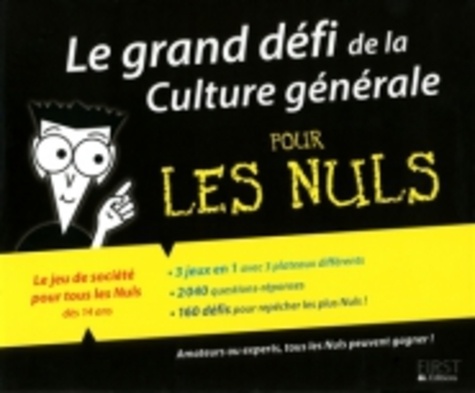 Le grand défi de la culture générale pour les nuls - 9782754067164 - First