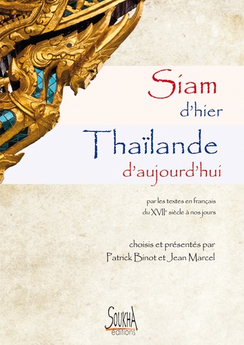 Siam d hier, Thaïlande d aujourd hui - 9782919122660 - Jean Marcel